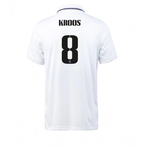 Real Madrid Toni Kroos #8 Hjemmedrakt 2022-23 Kortermet Real Madrid Toni Kroos #8 Hjemmedrakt 2022-23 Kortermet